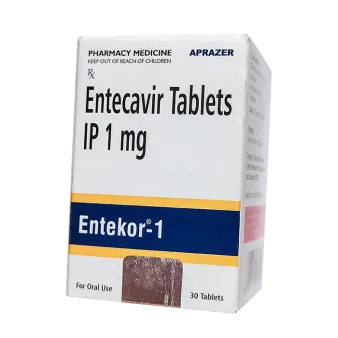 Энтекавир :: Энтекор (Entekor) :: аналог Бараклюд таб. 1мг №30