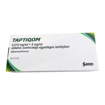 Таптиком капли глазные 0,0015%+0,5% 0,3мл №30