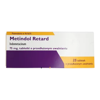 Метиндол ретард табл. пролонг. действ. 75мг №25