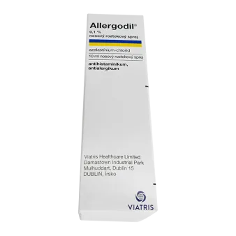 Аллергодил спрей назальный дозированный 60 доз по 140мкг (0,14мг) Европа 10мл