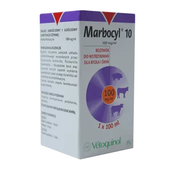 Марбоцил Марбофлоксацин 10% 100мл